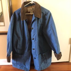LL Bean corduroy collar barn coat
